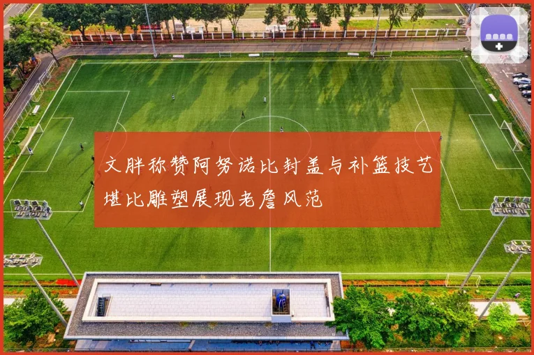 文胖称赞阿努诺比封盖与补篮技艺堪比雕塑展现老詹风范